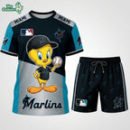 MLB All Teams x Tweety Looney Tunes Jersey Tshirt