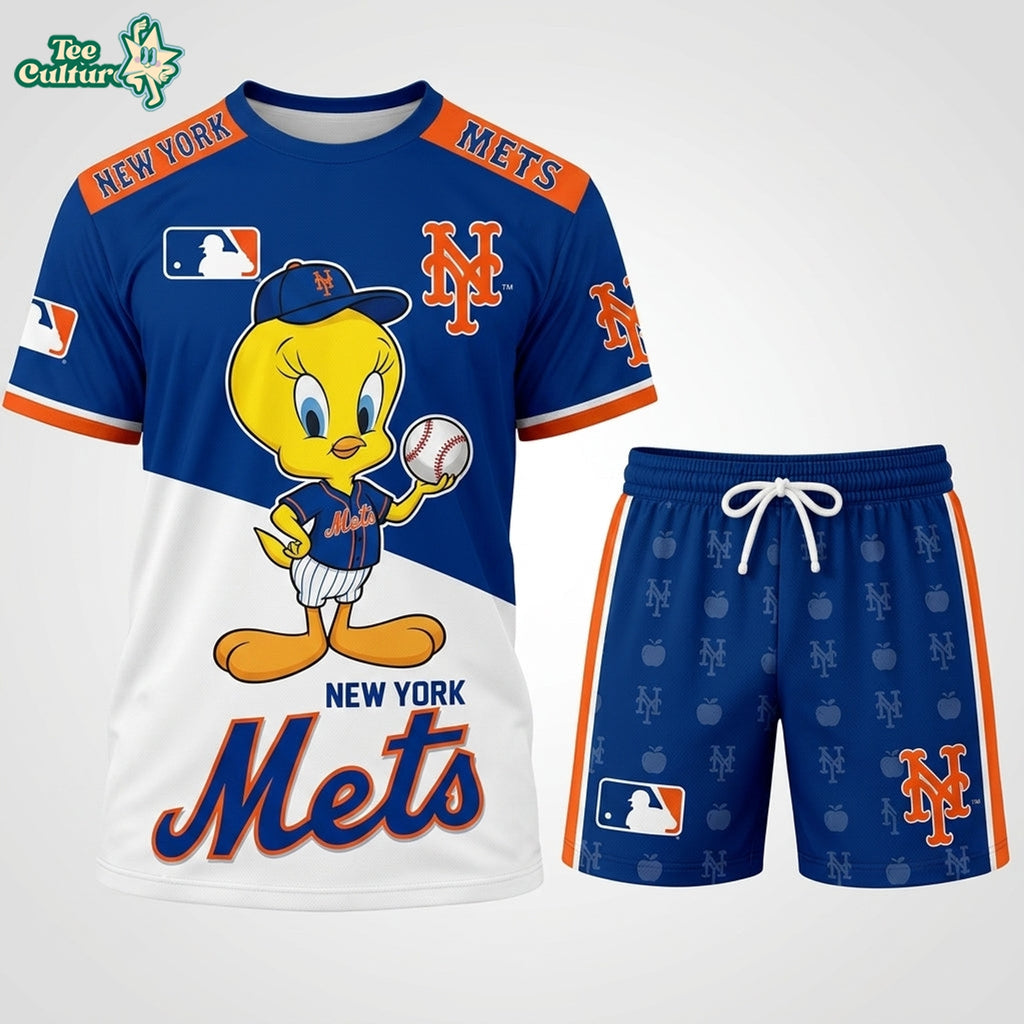 MLB All Teams x Tweety Looney Tunes Jersey Tshirt