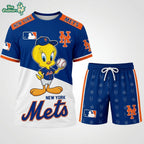MLB All Teams x Tweety Looney Tunes Jersey Tshirt