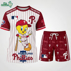 MLB All Teams x Tweety Looney Tunes Jersey Tshirt