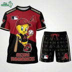 MLB All Teams x Tweety Looney Tunes Jersey Tshirt