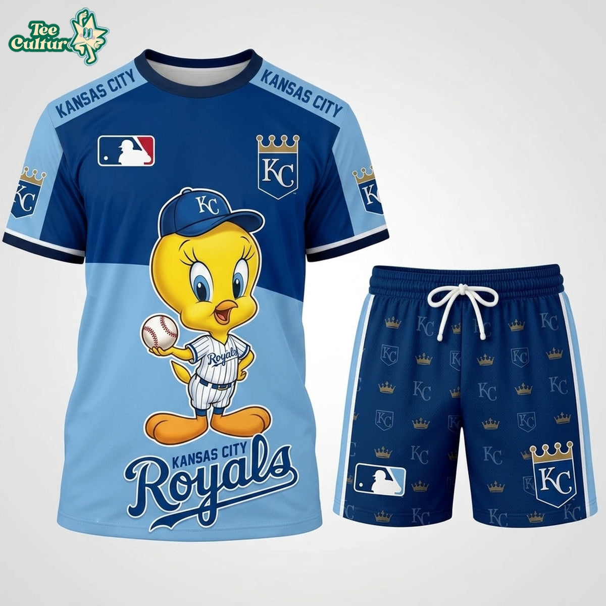 MLB All Teams x Tweety Looney Tunes Jersey Tshirt