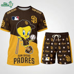 MLB All Teams x Tweety Looney Tunes Jersey Tshirt
