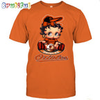 MLB Baltimore T-Shirt Betty Boop Baseball Tshirt