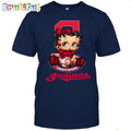 MLB ClevelandT-Shirt Betty Boop Baseball Tshirt