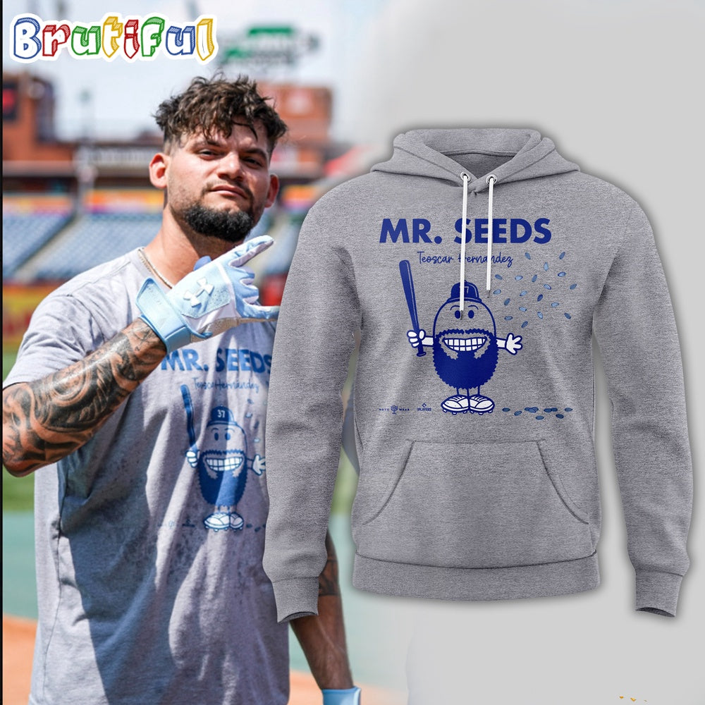 MLB Los Angeles Dodgers Mr.Seeds Baseball Hoodie