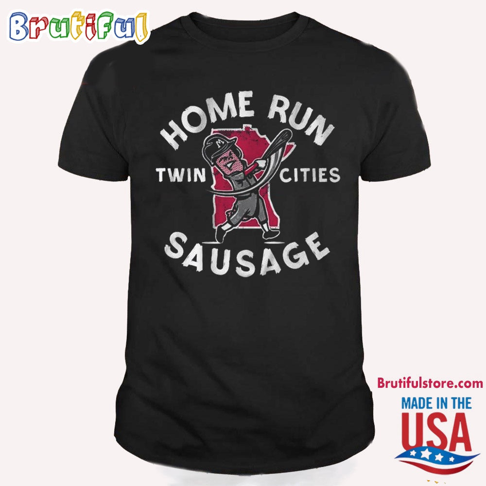 MLB Minnesota Home Run Sausage T Shirt