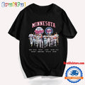 MLB Minnesota Twins All Team Player Signature T Shirt
