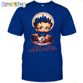 MLB New York T-Shirt Betty Boop Baseball Tshirt