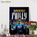 MLB Philadelphia Phillies Special Unapologetically Philly Wall Art Poster Canvas