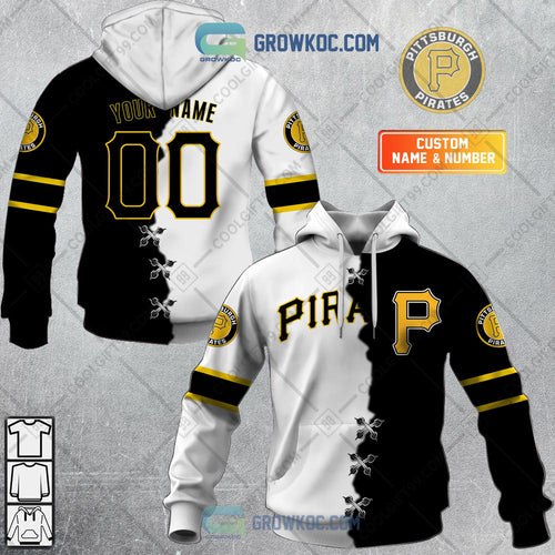 MLB Pittsburgh Pirates Mix Jersey Custom Personalized Hoodie Shirt
