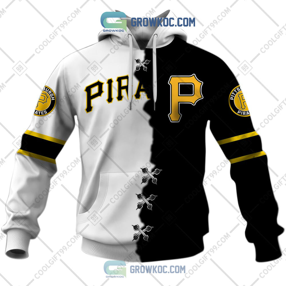 MLB Pittsburgh Pirates Mix Jersey Custom Personalized Hoodie Shirt