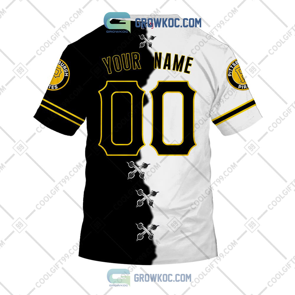 MLB Pittsburgh Pirates Mix Jersey Custom Personalized Hoodie Shirt