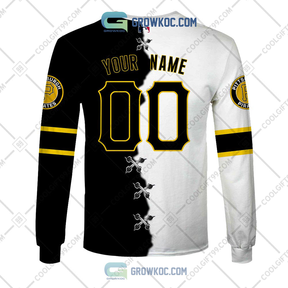 MLB Pittsburgh Pirates Mix Jersey Custom Personalized Hoodie Shirt