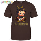 MLB San Diego T-Shirt Betty Boop Baseball Tshirt