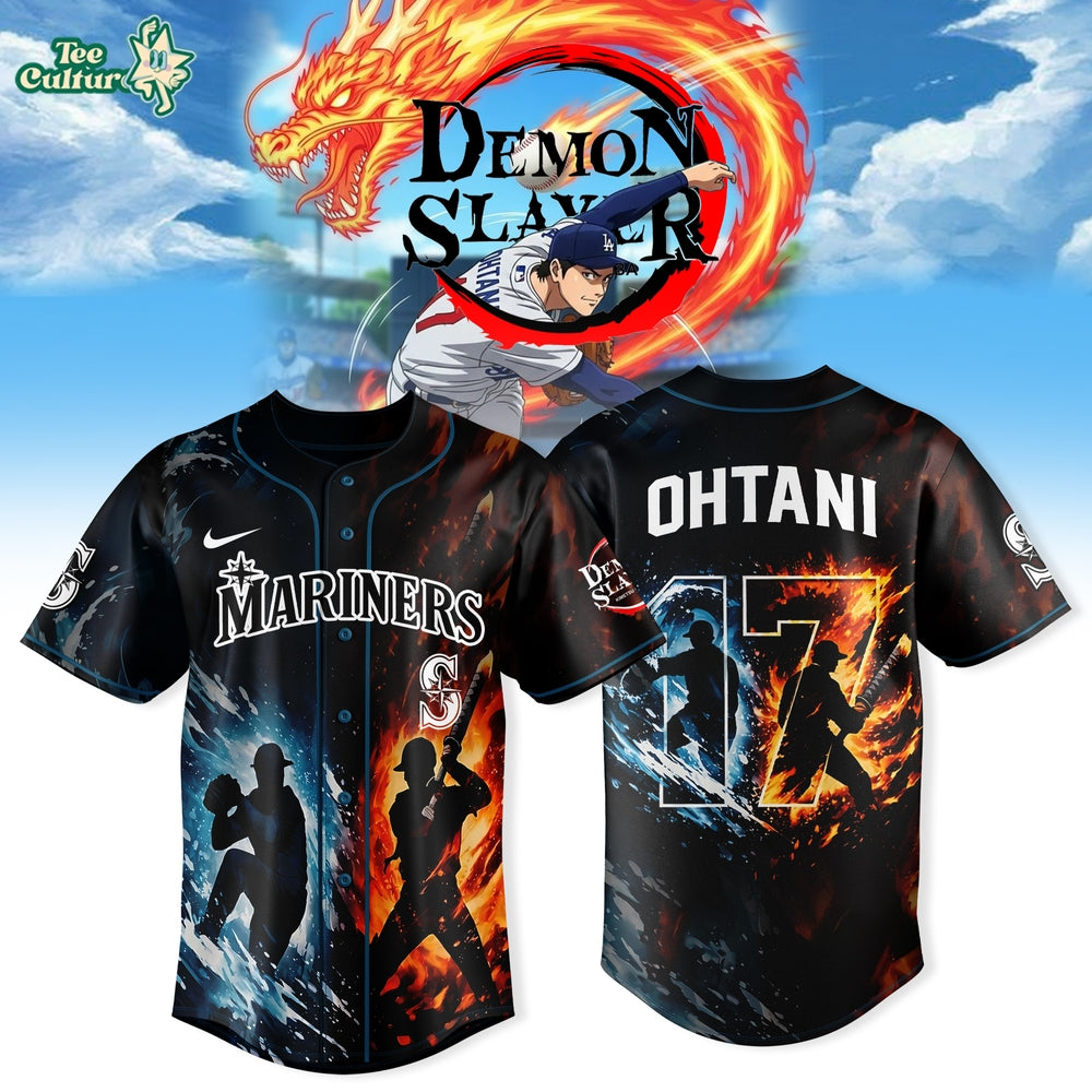 MLB Shohei Ohtani x Demon Slayer 2026 New Jersey