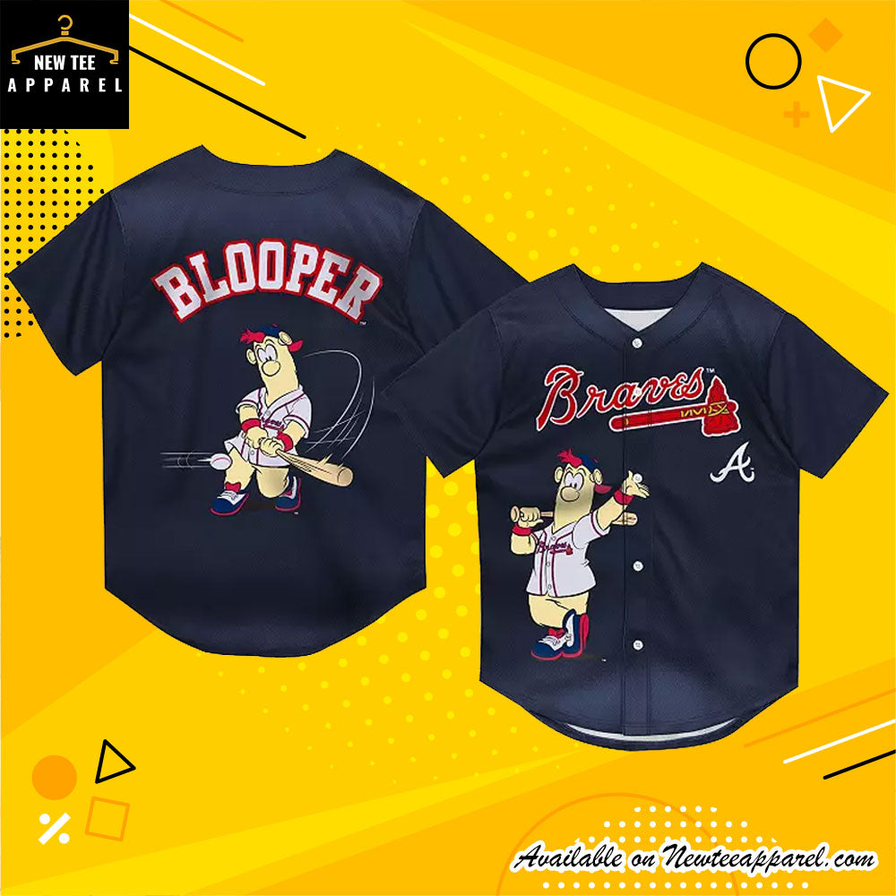 MLB Team Apparel Toddler Atlanta Braves Mascot Jersey
