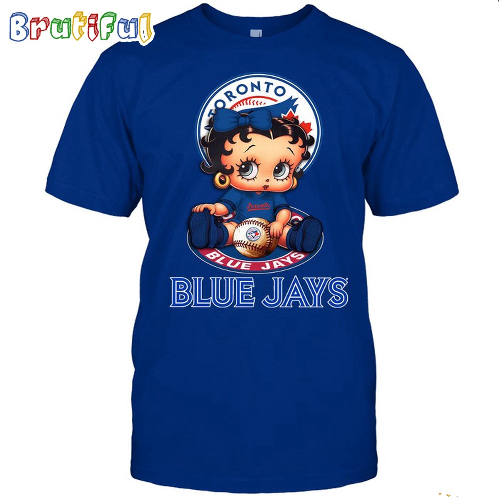 MLB Toronto T-Shirt Betty Boop Baseball Tshirt