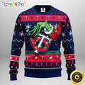 MLB Minnesota Twins Christmas Ugly Sweater Grinch Gift For Baseball Fans