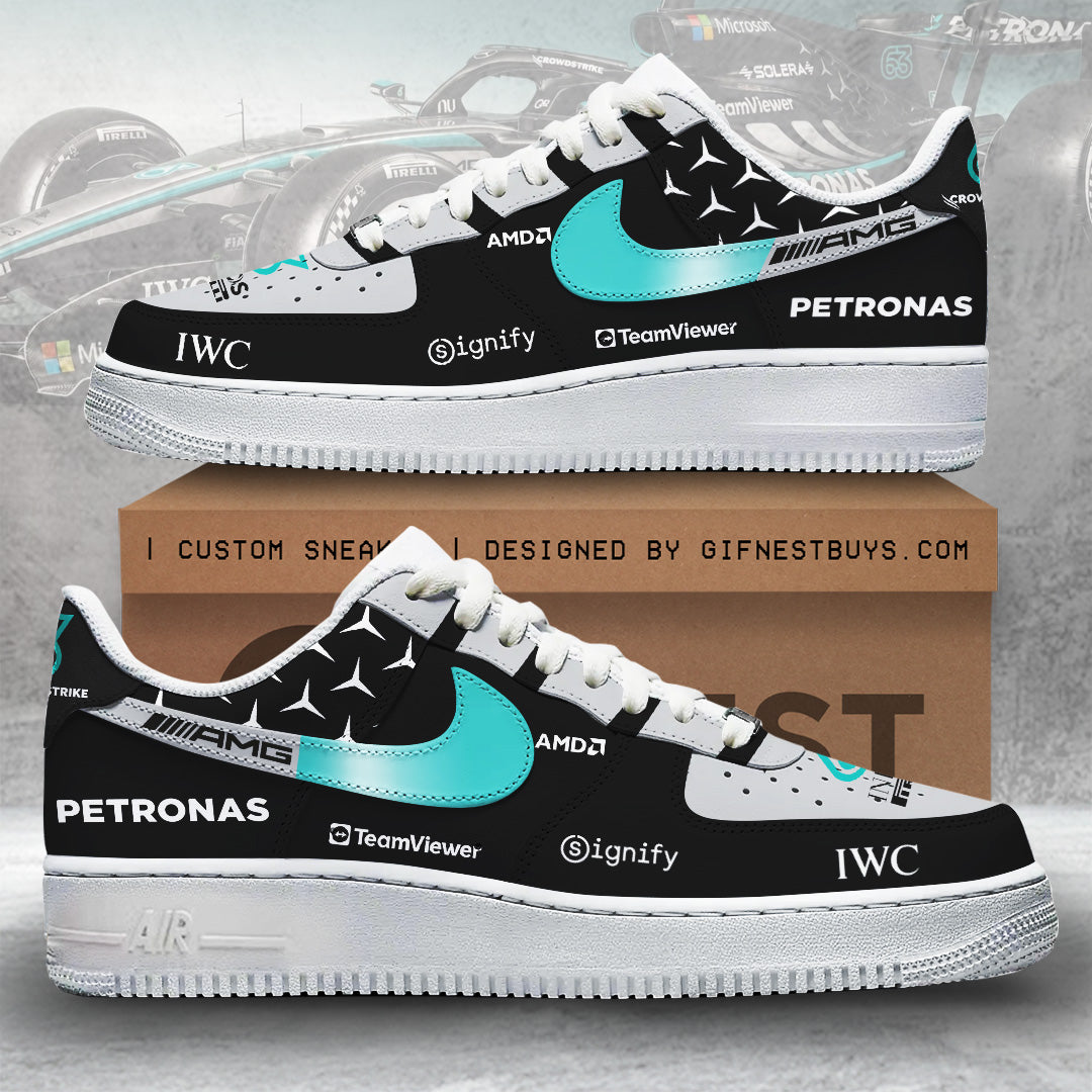 Mercedes AMG Petronas F1 Team 2026 AF1 Sneaker – TANTN21059