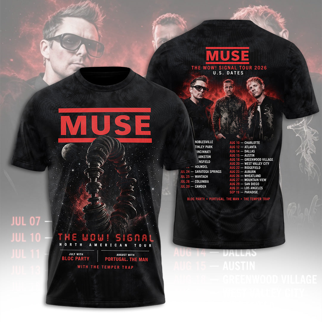 Muse Tour 2026 3D Apparel – TANTN24229