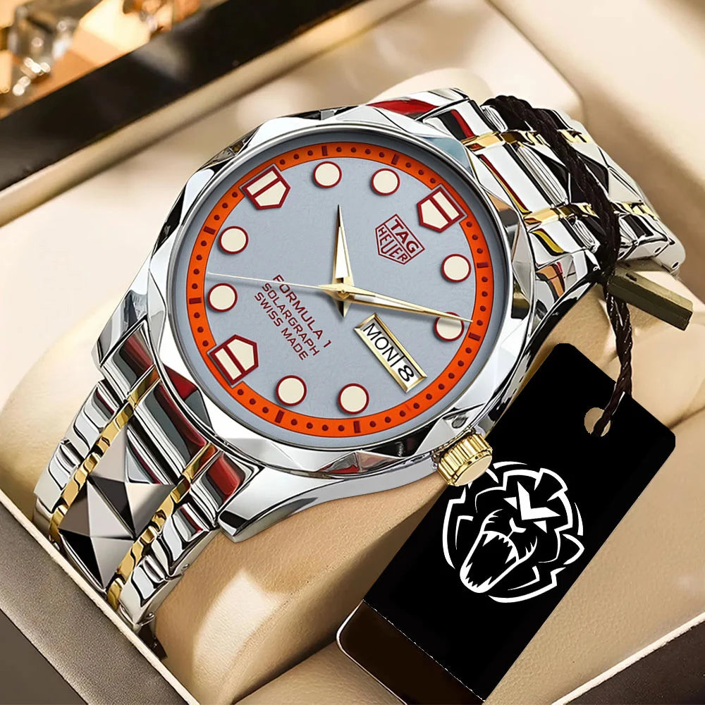 Max Verstappen Alloy Luxury Quartz Watch - TANTN25103