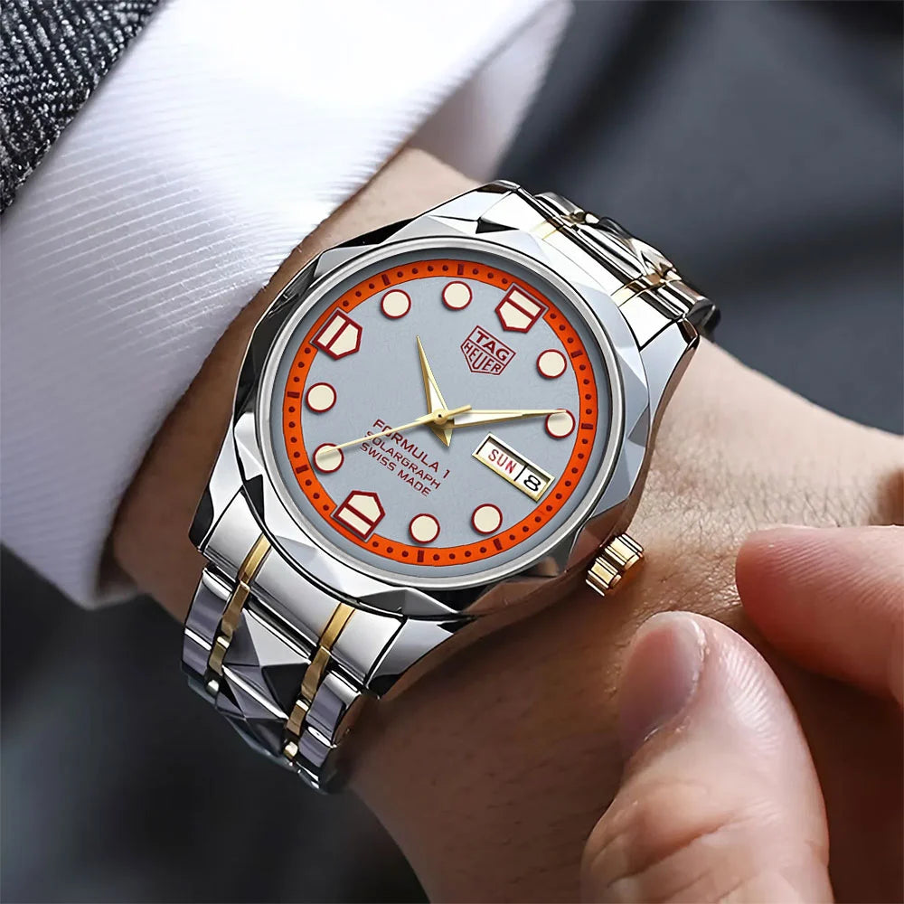 Max Verstappen Alloy Luxury Quartz Watch - TANTN25103