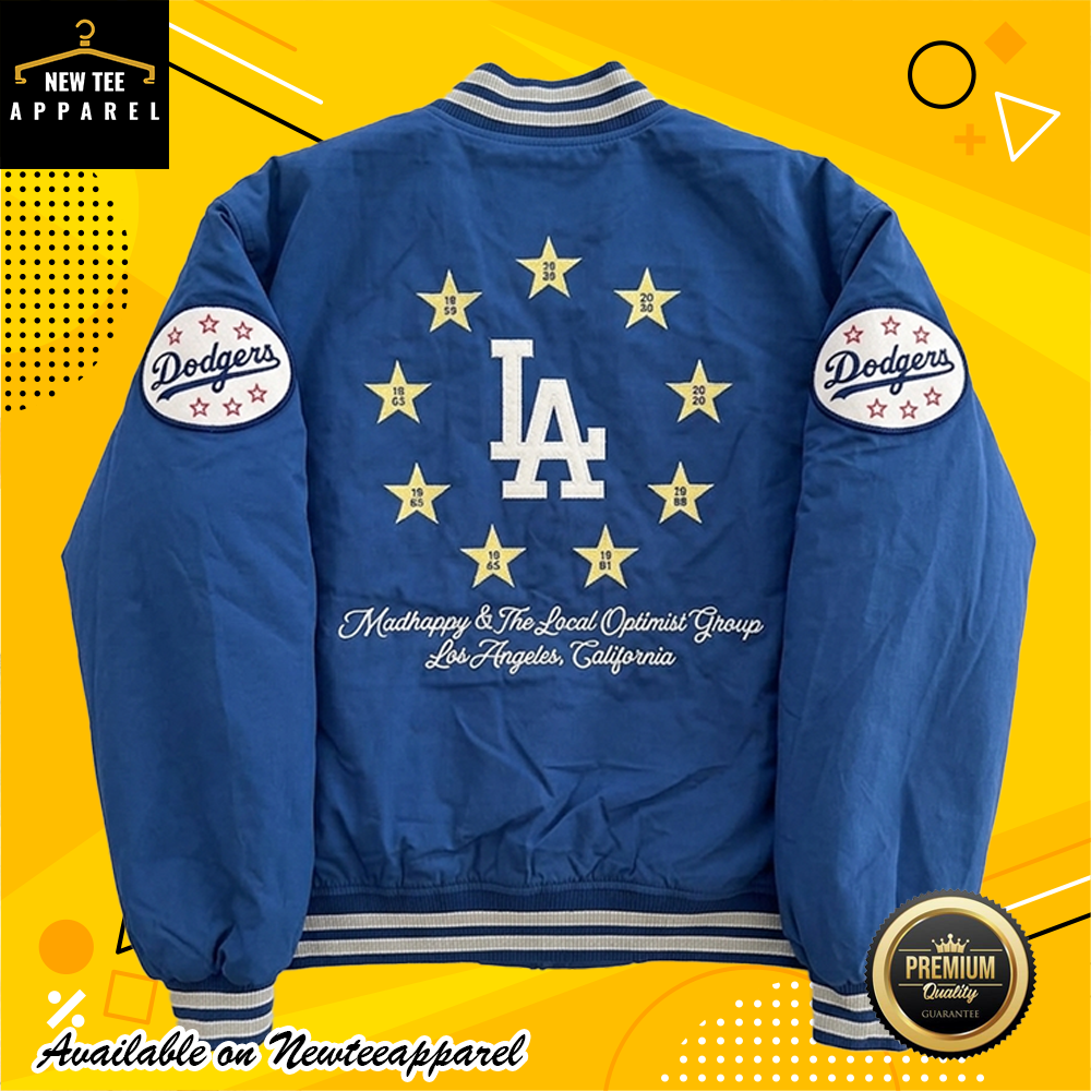 Madhappy x LA Dodgers Varsity Bomber Jacket