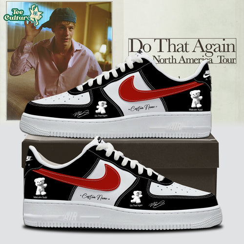 Malcolm Todd Do That Again Tour Signed Shoes 15