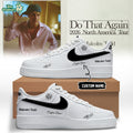Malcolm Todd Do That Again Tour Signed Shoes 33