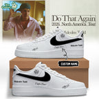 Malcolm Todd Do That Again Tour Signed Shoes 33