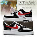 Malcolm Todd Do That Again Tour Signed Shoes 45