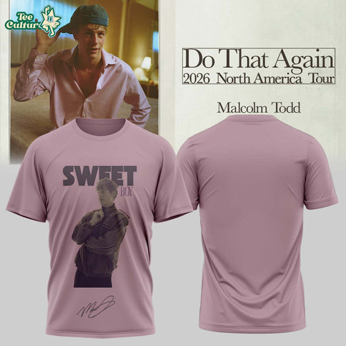 Malcolm Todd Do That Again Tour Signed Tshirt