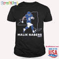 Malik Nabers State Star Map 2024 T Shirt