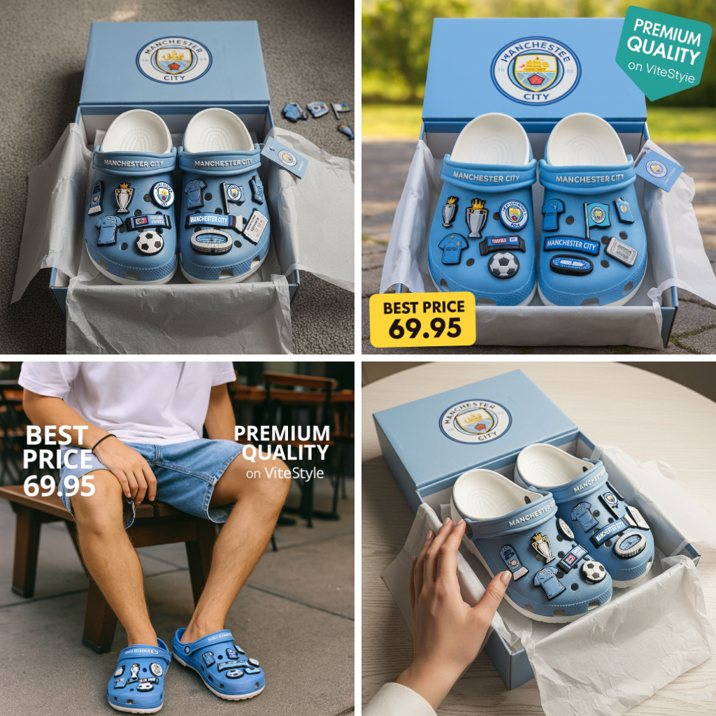 Manchester City Croc Charms