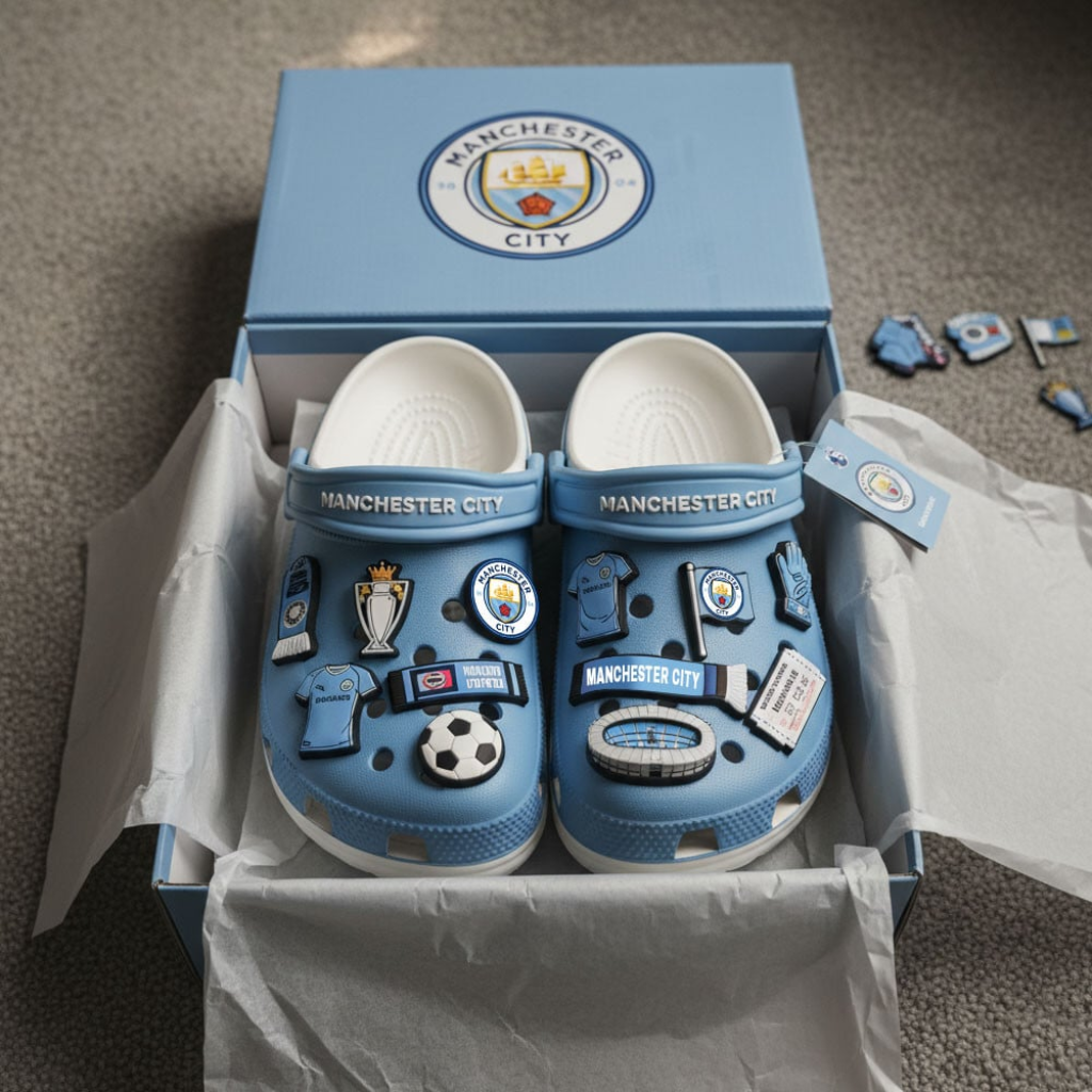 Manchester City Croc Charms