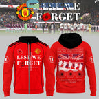 Manchester United Lest We Forget Hoodie Shirt