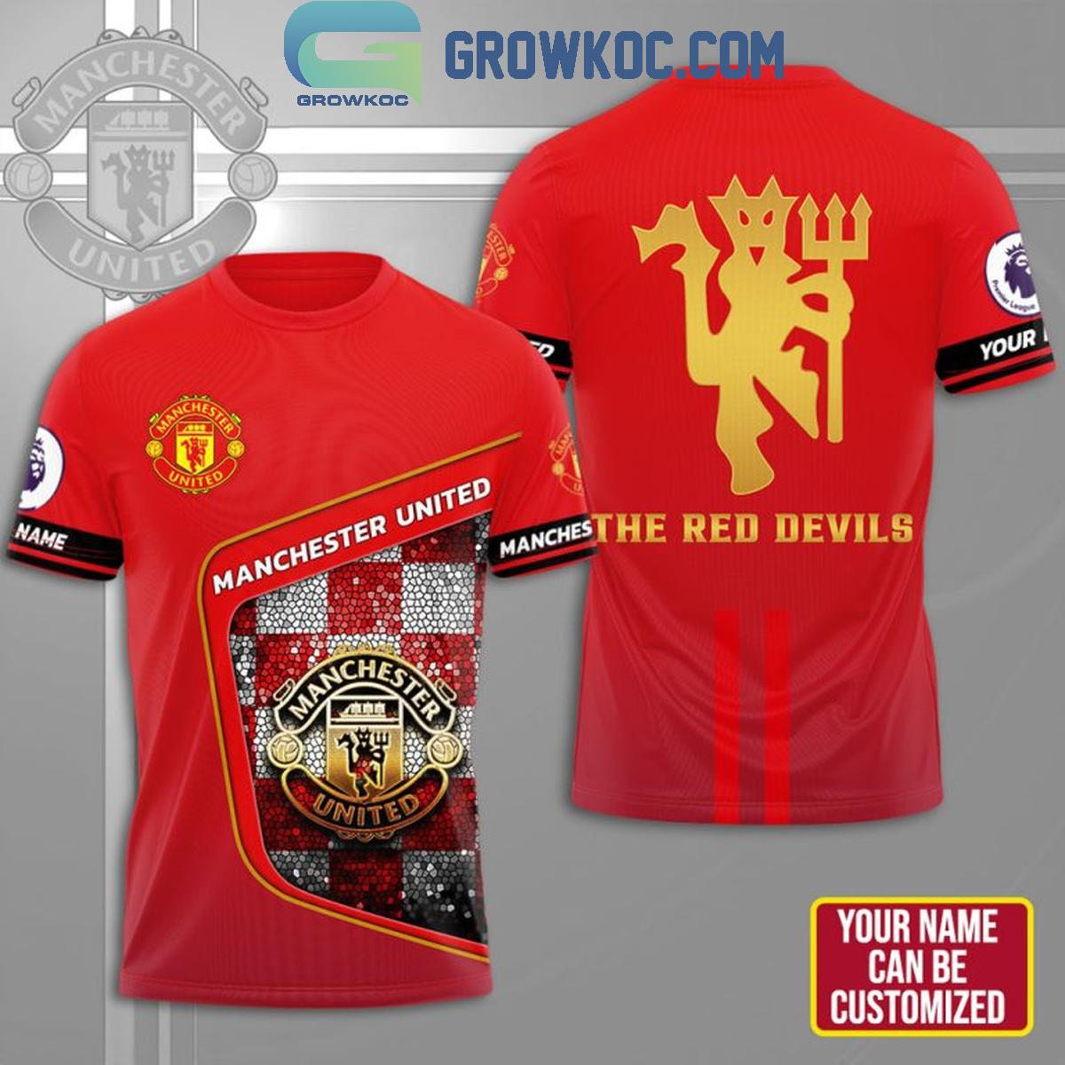 Manchester United The Red Devils Personalized Hoodie T-Shirt