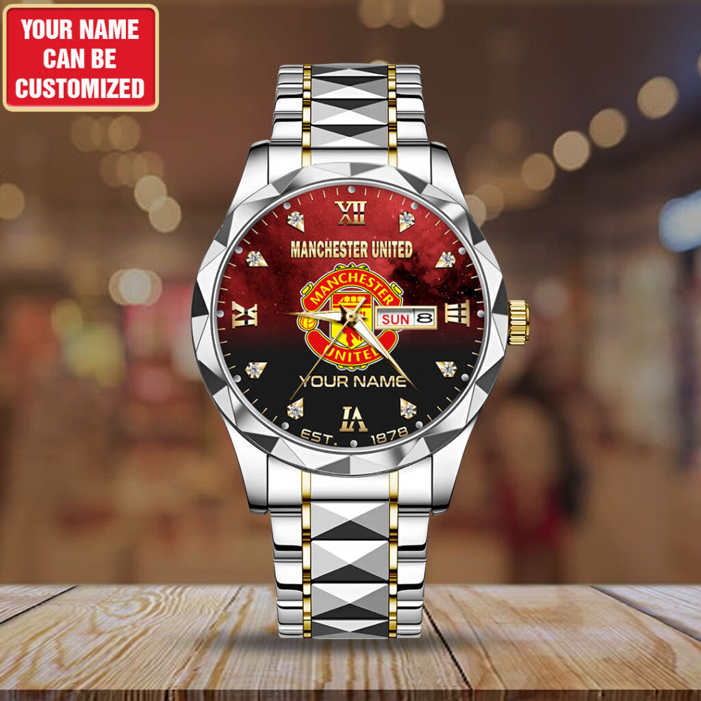 Personalized Manchester United Alloy Luxury Quartz Watch - TANTN22733