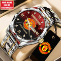 Personalized Manchester United Alloy Luxury Quartz Watch - TANTN22733