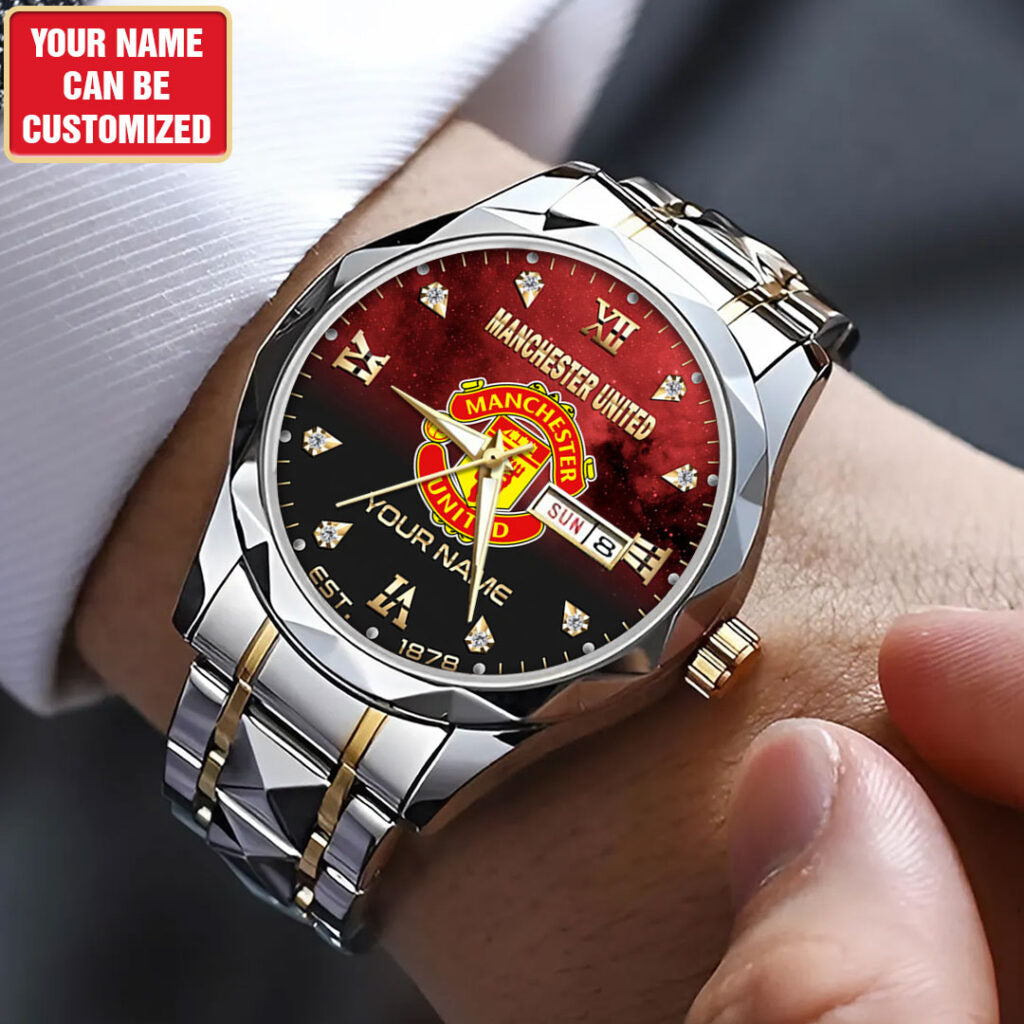 Personalized Manchester United Alloy Luxury Quartz Watch - TANTN22733