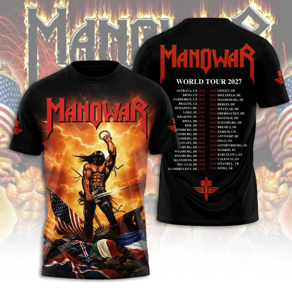 Manowar Tour 2027 3D Apparel – TANTN25045