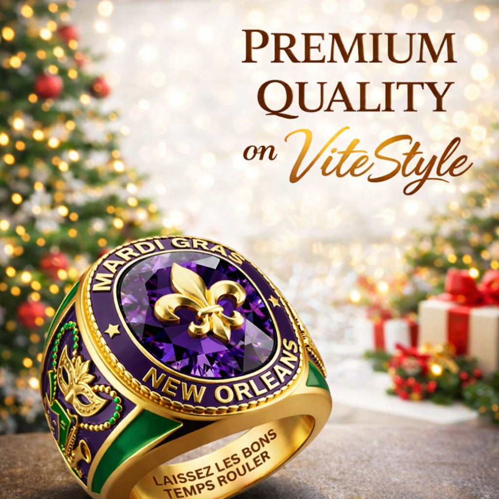 Mardi Gras New Orleans Ring