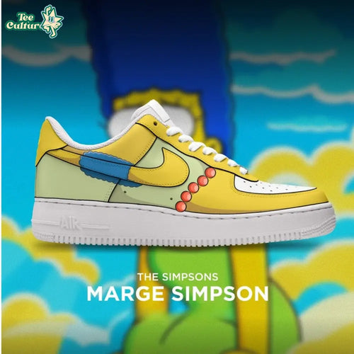 Marge Simpson The Simpsons Low Top Shoes