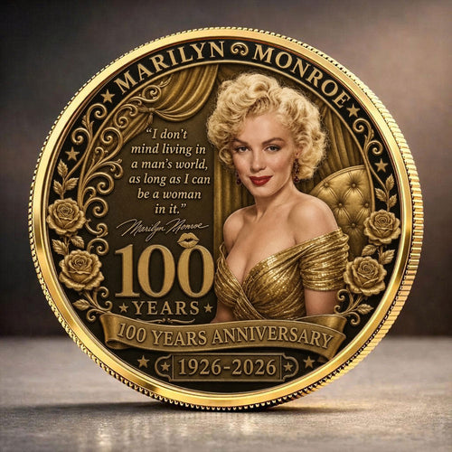 Marilyn Monroe 100 Years Anniversary Commemorative Coin – TANTN24774