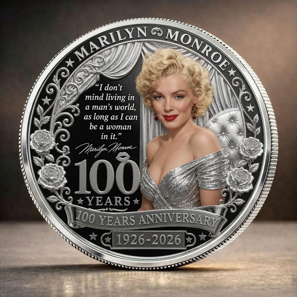 Marilyn Monroe 100 Years Anniversary Commemorative Coin – TANTN24774