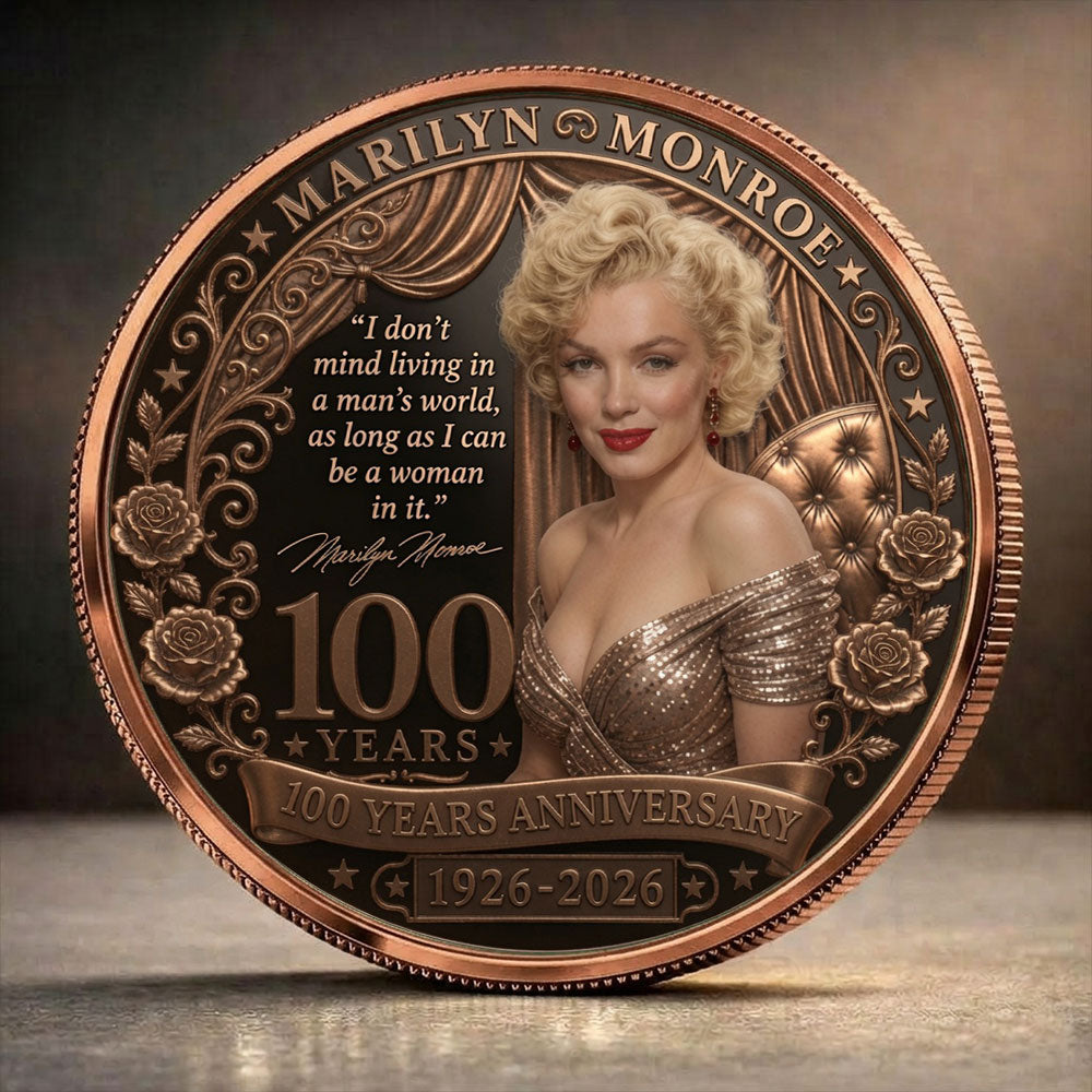 Marilyn Monroe 100 Years Anniversary Commemorative Coin – TANTN24774