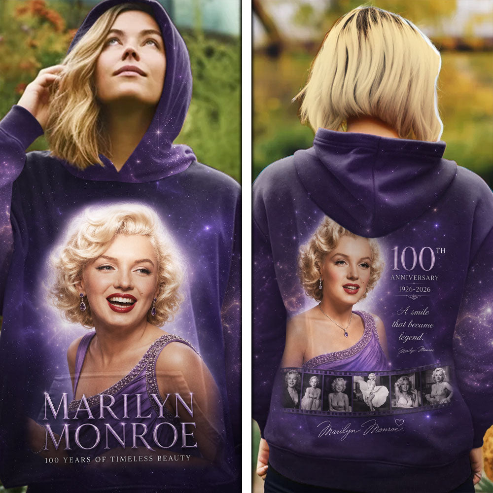 Marilyn Monroe 100th Anniversary 3D Apparel – TMTHU7910