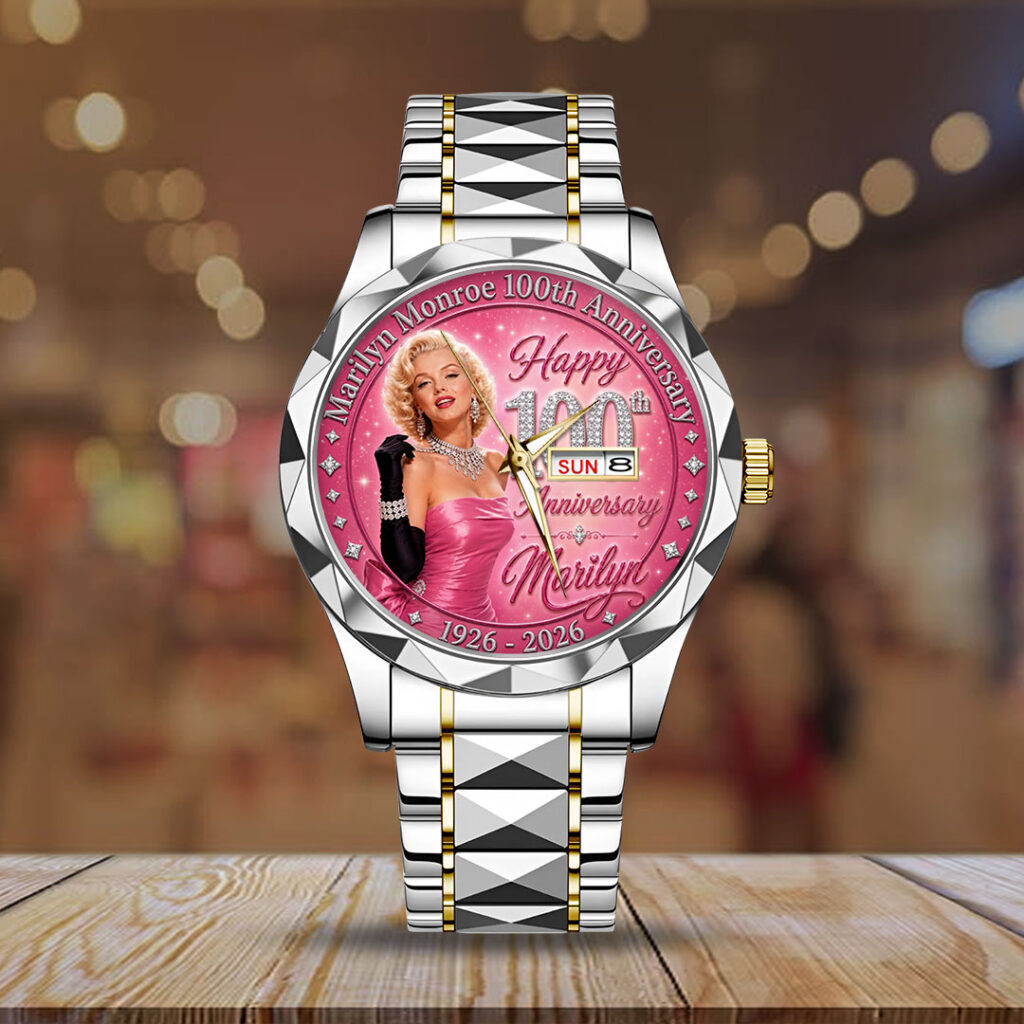 Marilyn Monroe 100th Anniversary Alloy Luxury Quartz Watch - TMTHU7662