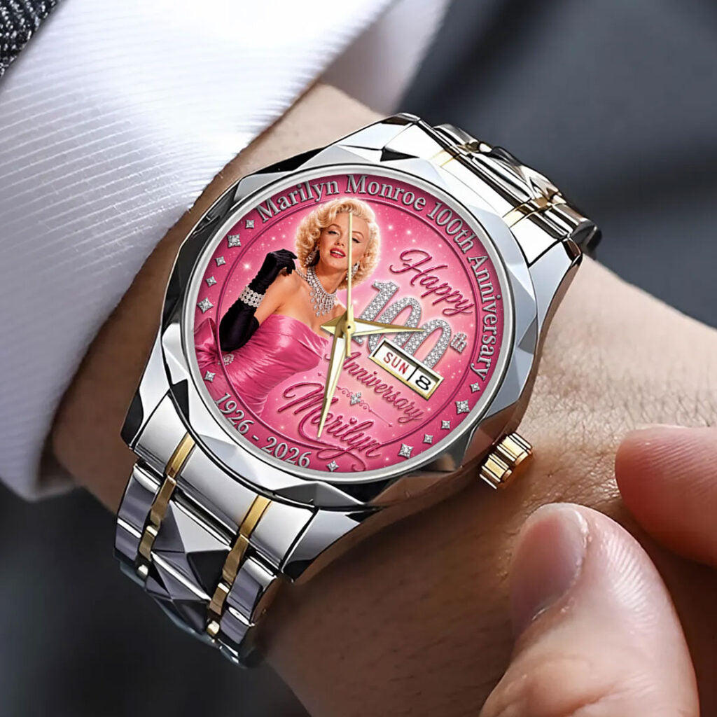 Marilyn Monroe 100th Anniversary Alloy Luxury Quartz Watch - TMTHU7662